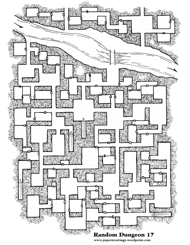Random Dungeon Map 17